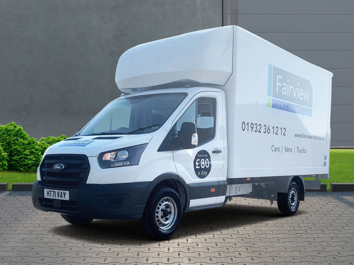 Ford Transit Luton for hire from Fairview Vehicle Hire
